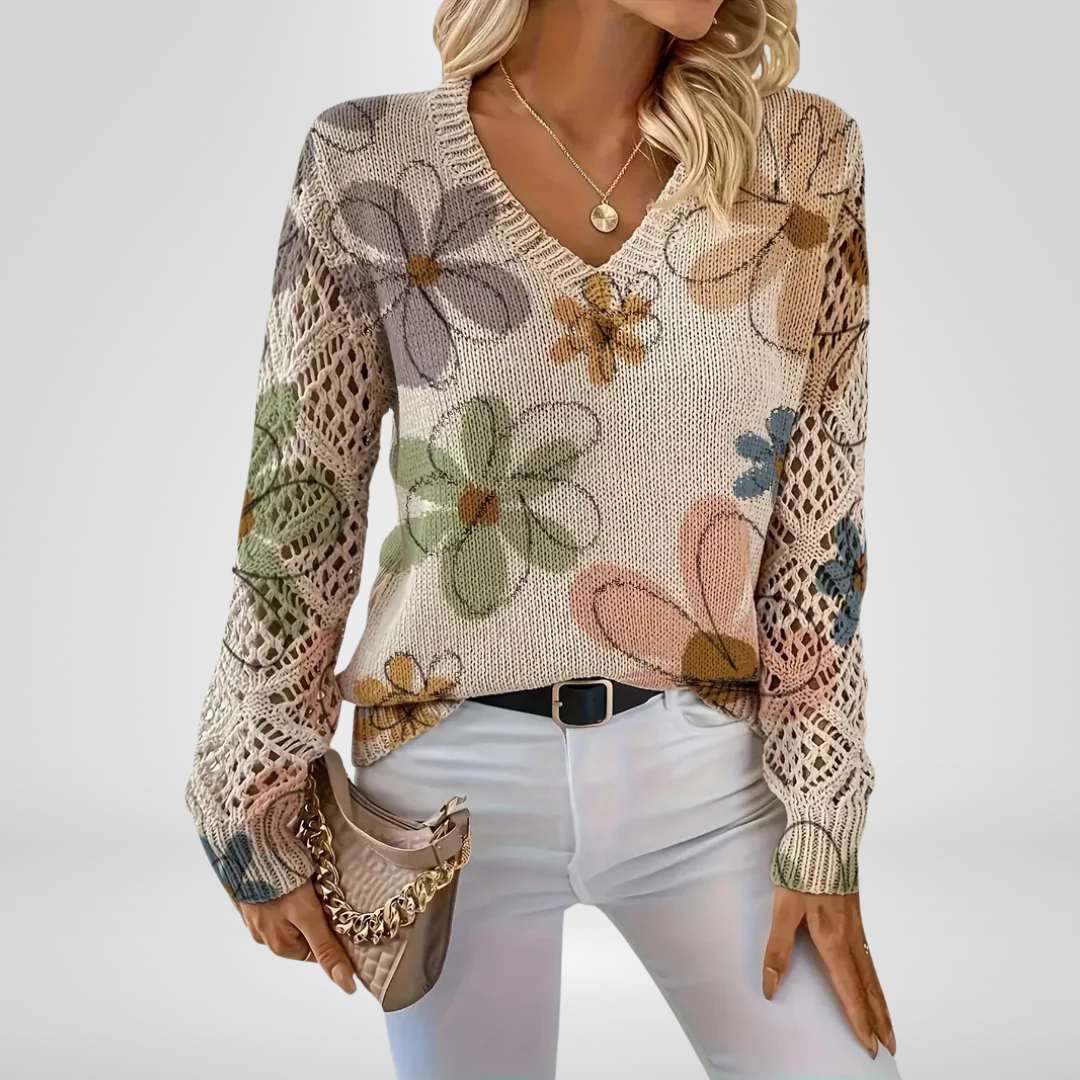 ELORIA FLORAL KNIT