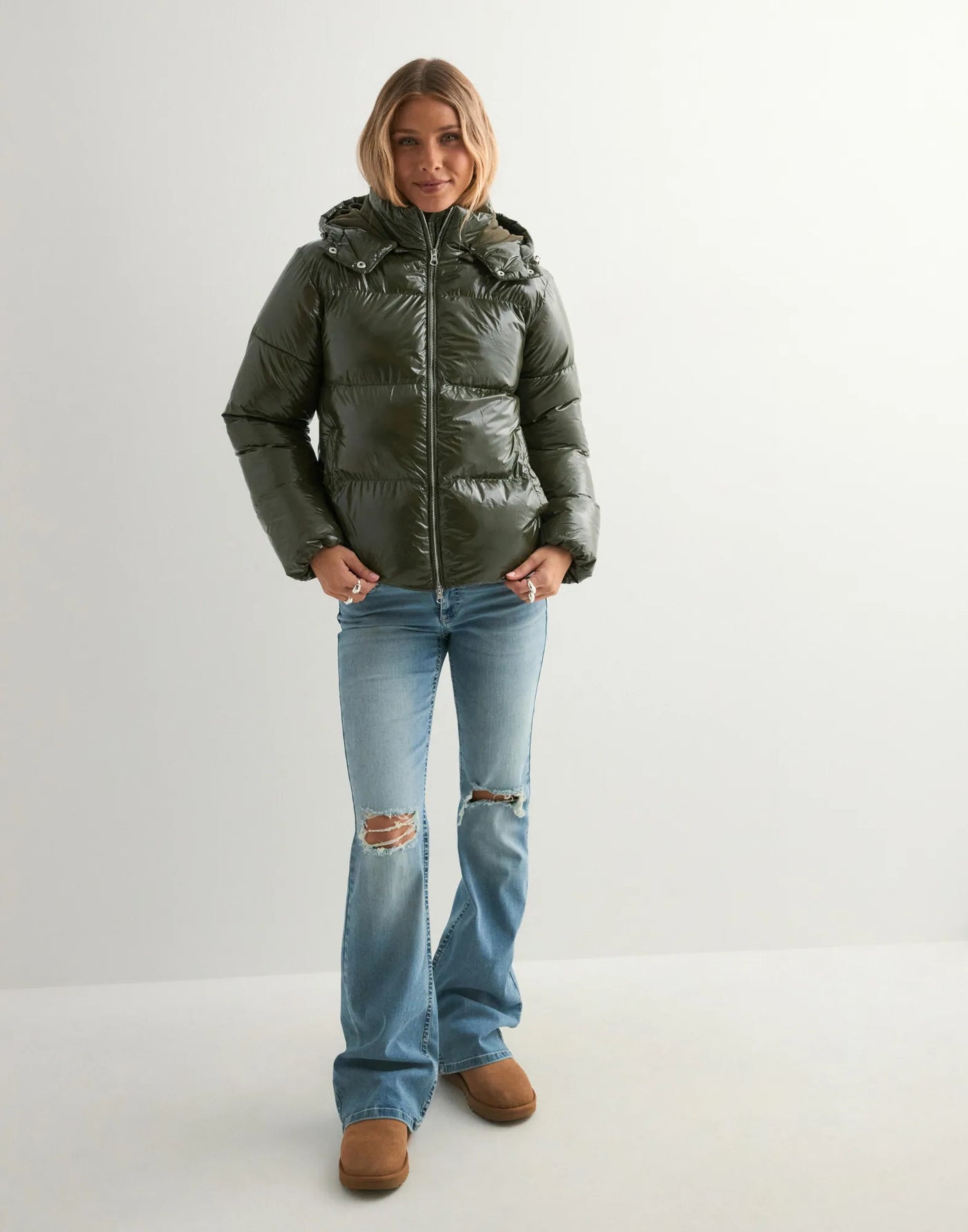 Noemi Puffer Jacket with Hood