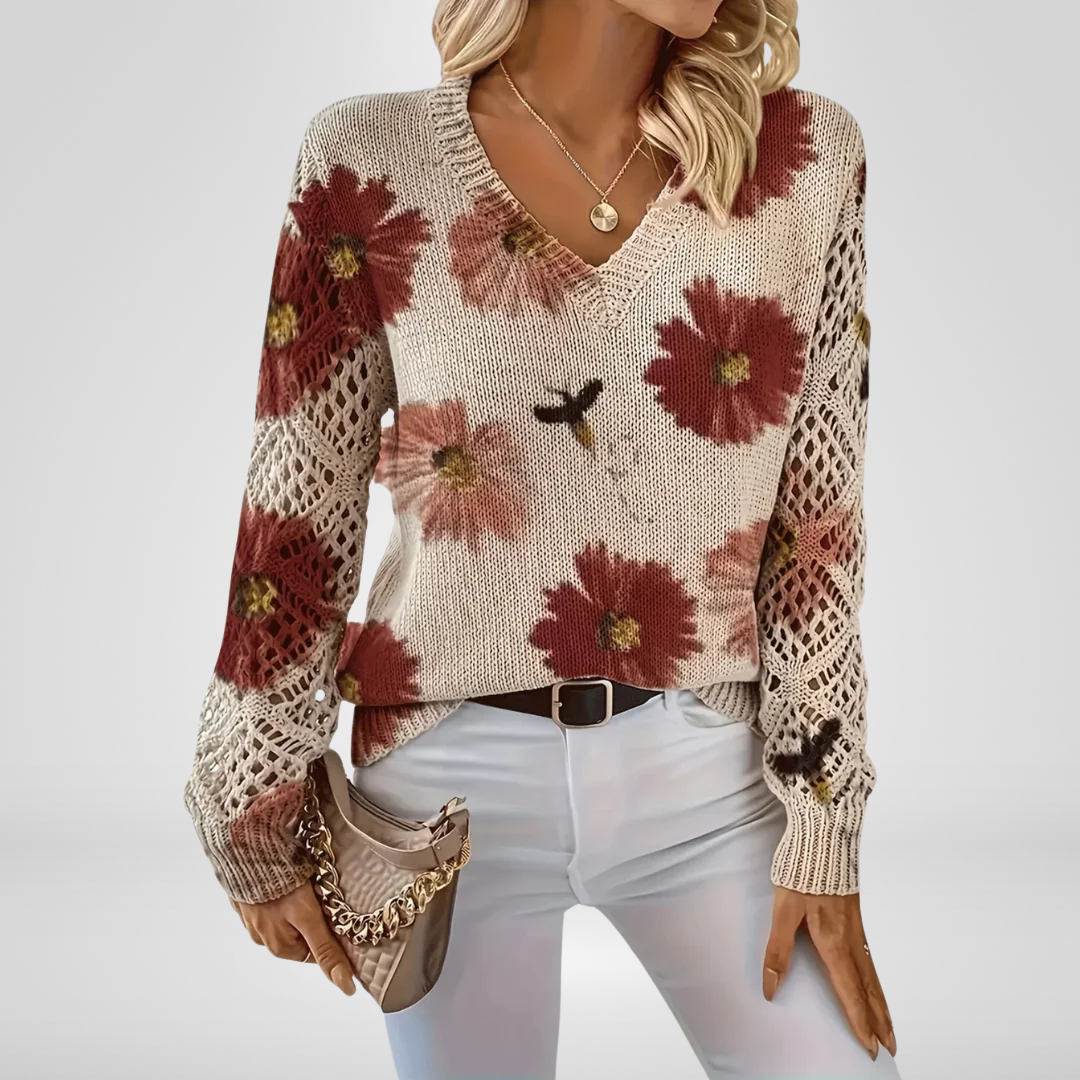 ELORIA FLORAL KNIT