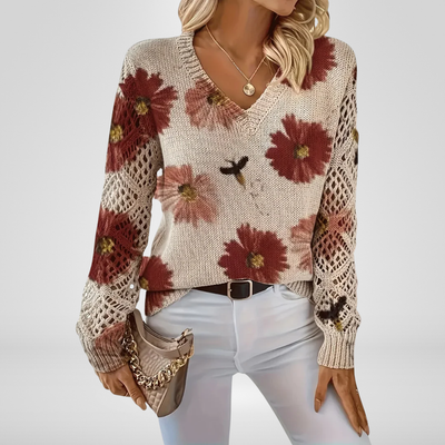 ELORIA FLORAL KNIT