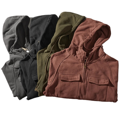 RAVENWELL QUARTER-ZIP HOODIE