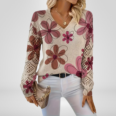ELORIA FLORAL KNIT