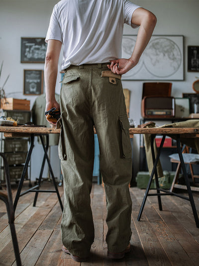 FRENCH ARMY M-47 HBT TROUSERS