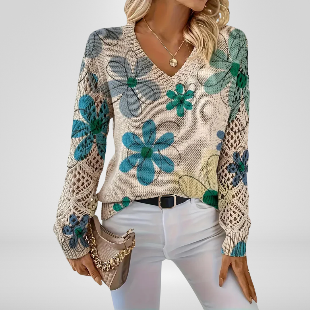 ELORIA FLORAL KNIT