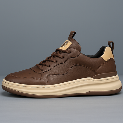 HUDSON LEATHER SNEAKERS