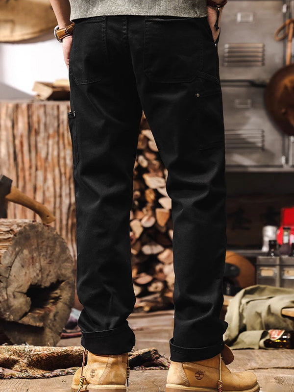 RUGGED WORKWEAR STRAIGHT-LEG UTILITY PANTS