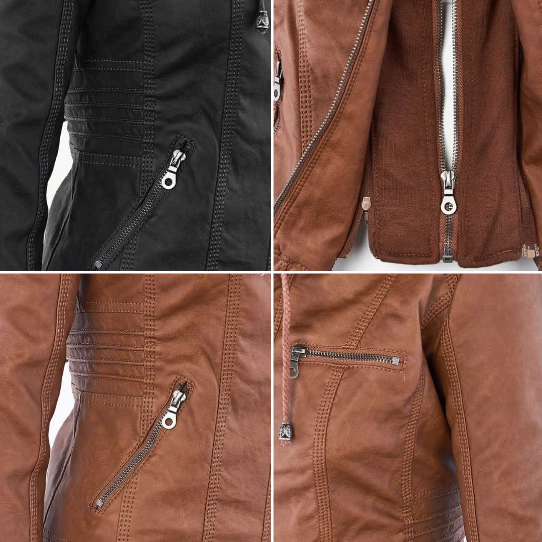 Astrid | Stylish and Chic Leather Jacket
