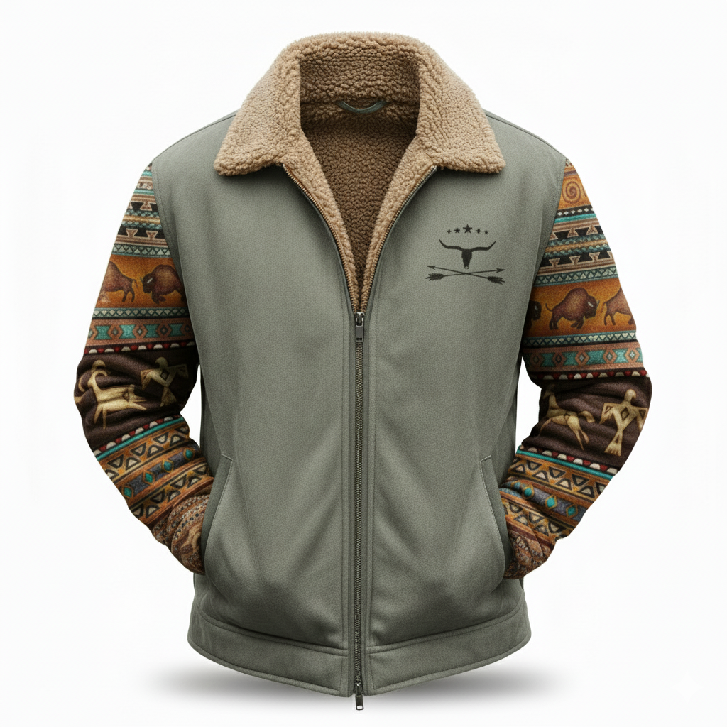 FrostRebel | Elegant Fleece Jacket with Thermal Lining