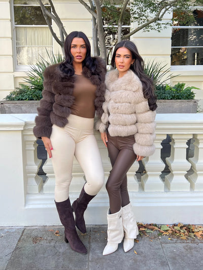 Tiana Elegance Faux Fur Jacket