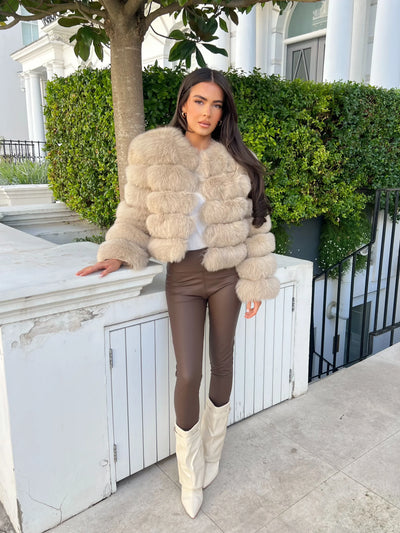 Tiana Elegance Faux Fur Jacket