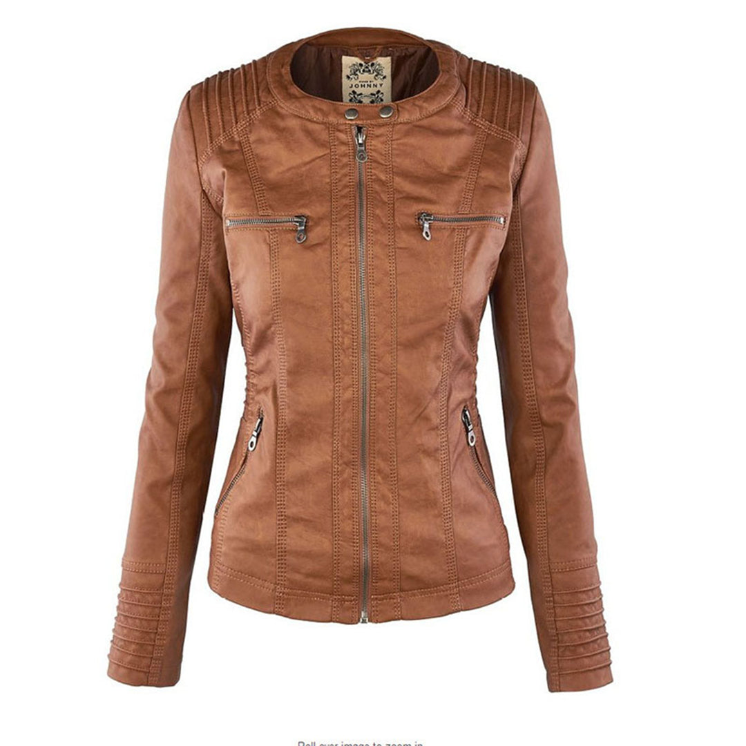 Astrid | Stylish and Chic Leather Jacket