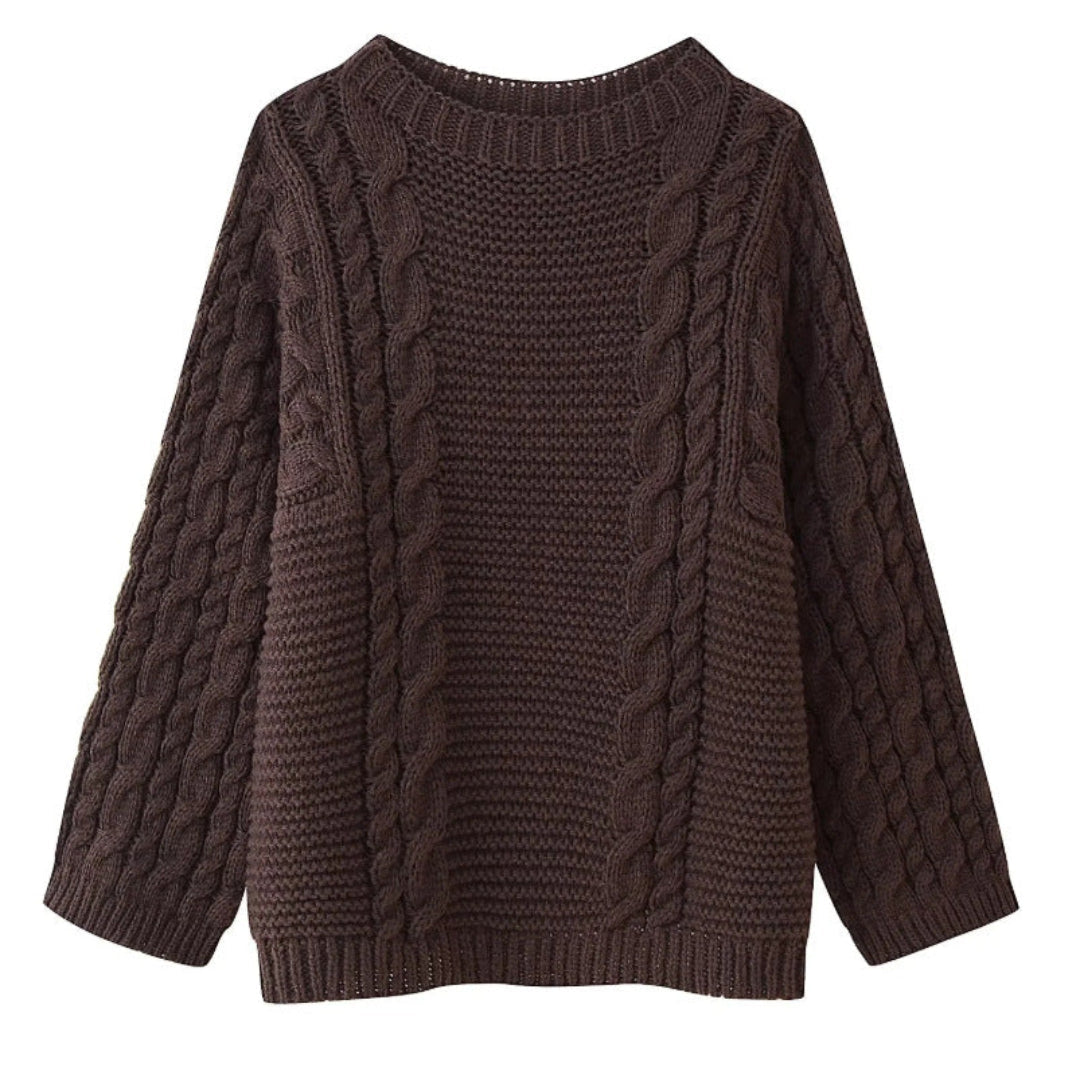 ELLIE™ - Casual Loose-Fit Knit Sweater for Autumn & Winter