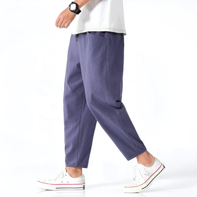 URBAN CROPPED COTTON PANTS