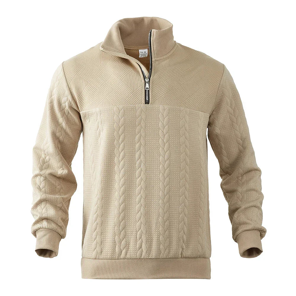 CAMDEN | PREMIUM QUARTER ZIP SWEATSHIRT