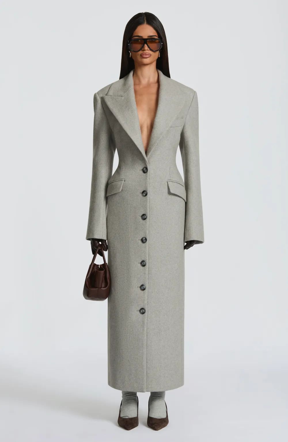 Sina Coat with Belt