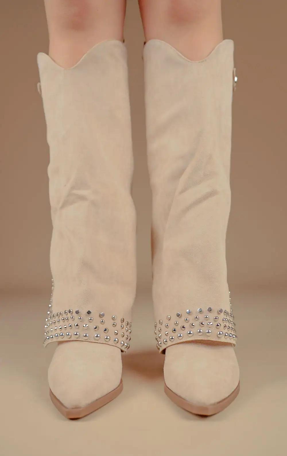 Mariel Boots with Sequins