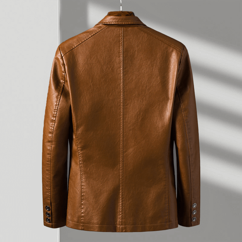 ALESSANDRO LEATHER BLAZER
