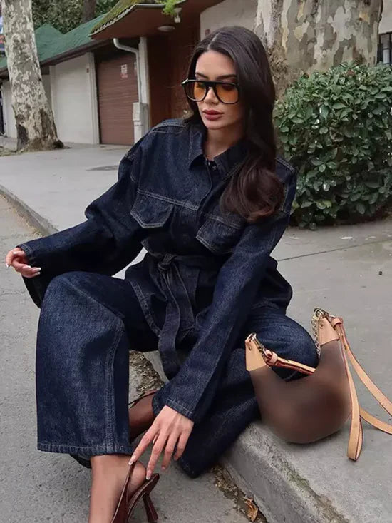 Elegant Denim Set