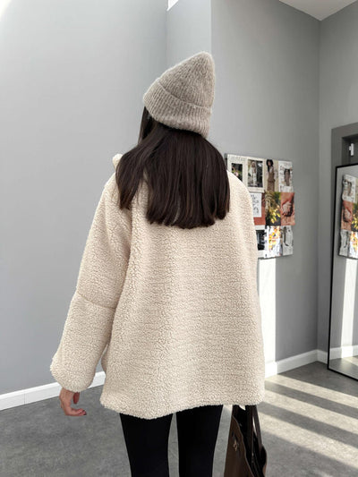 Melis Teddy Fleece Jacket