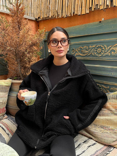 Melis Teddy Fleece Jacket