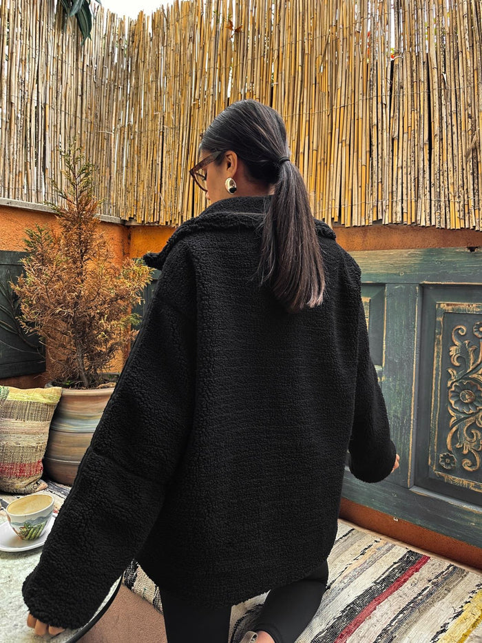 Melis Teddy Fleece Jacket
